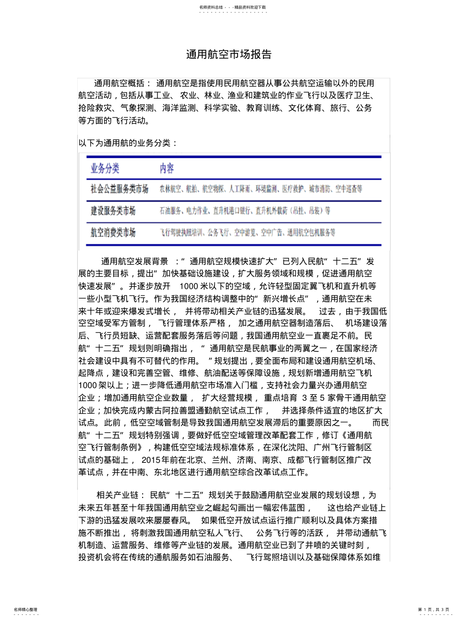 2022年通用航空市场报告 .pdf_第1页