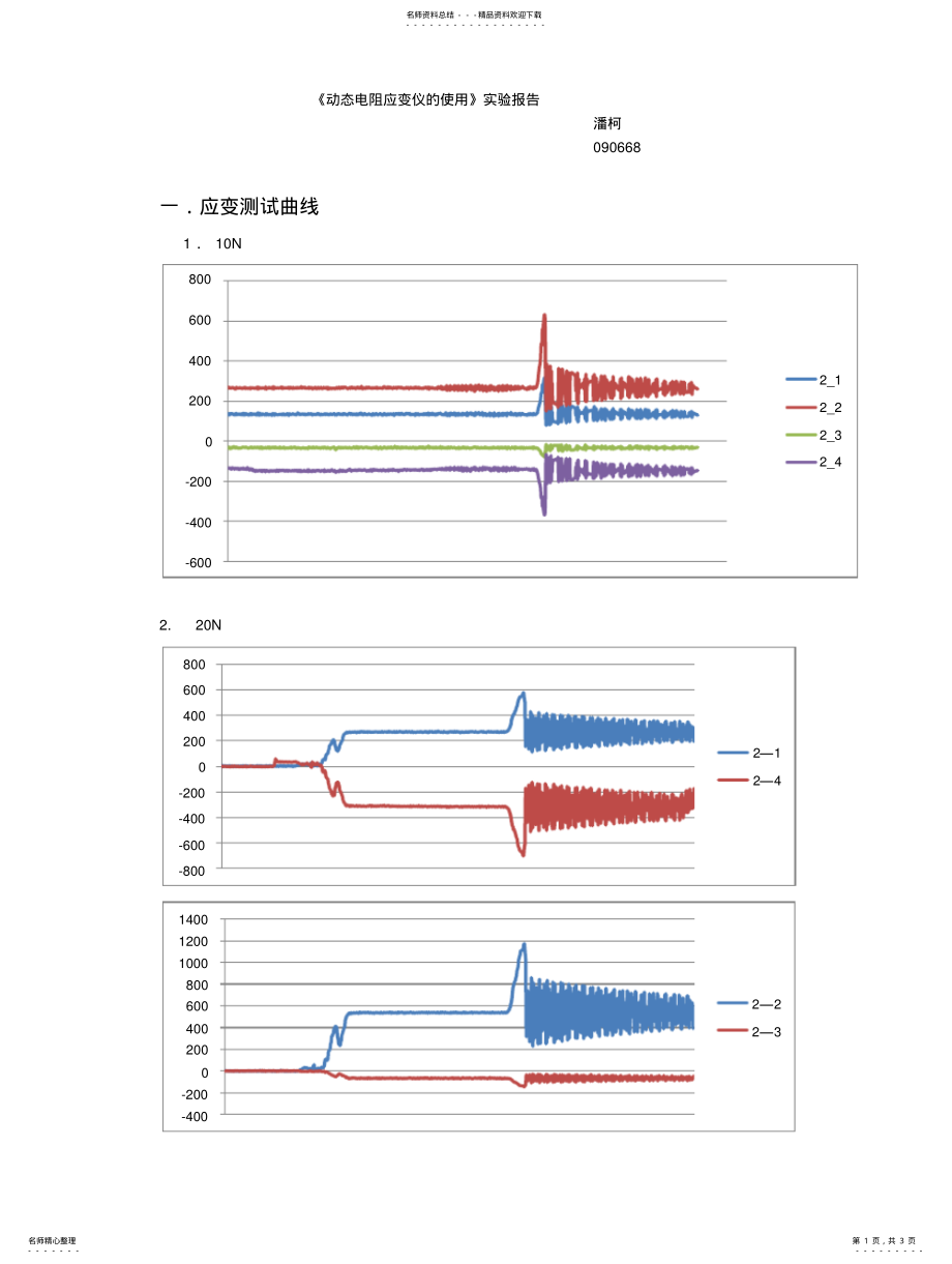 2022年动态电阻应变仪的使用 .pdf_第1页