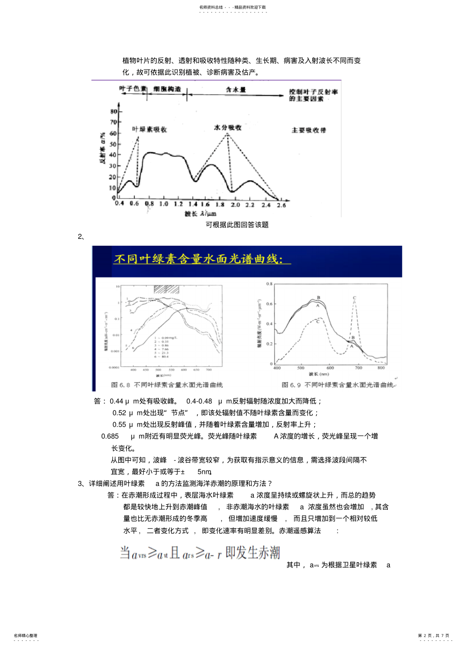 2022年遥感地学分析复习资料-CUIT .pdf_第2页