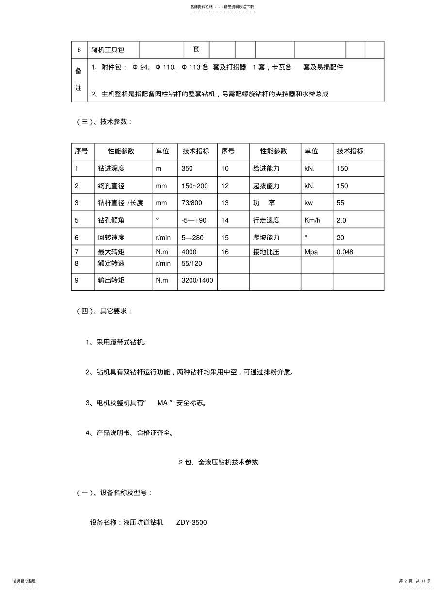 2022年郑州煤炭工业有限责任公司煤矿安全设备采购 .pdf_第2页