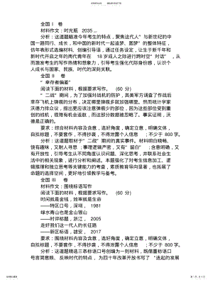 2022年各省高考作文题目及解析 .pdf