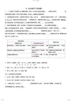 2022年部编人教版语文三上知识点 .pdf