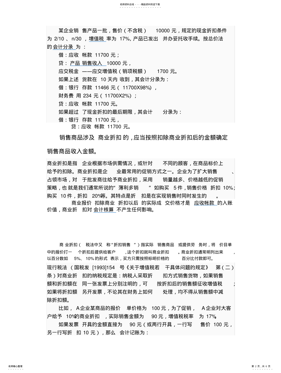 2022年销售收入的确认 .pdf_第2页