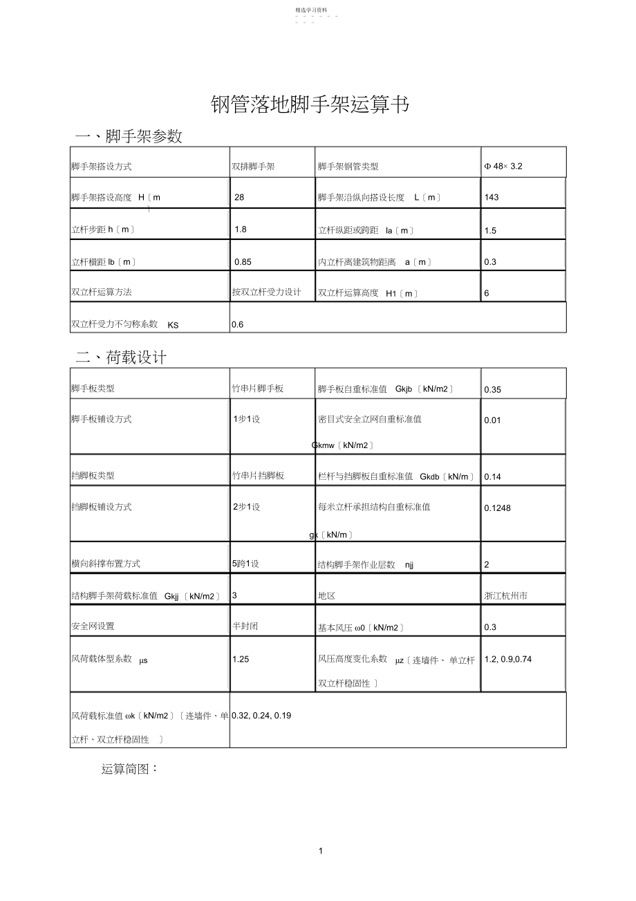 2022年钢管落地脚手架米搭架方案号楼.docx_第1页