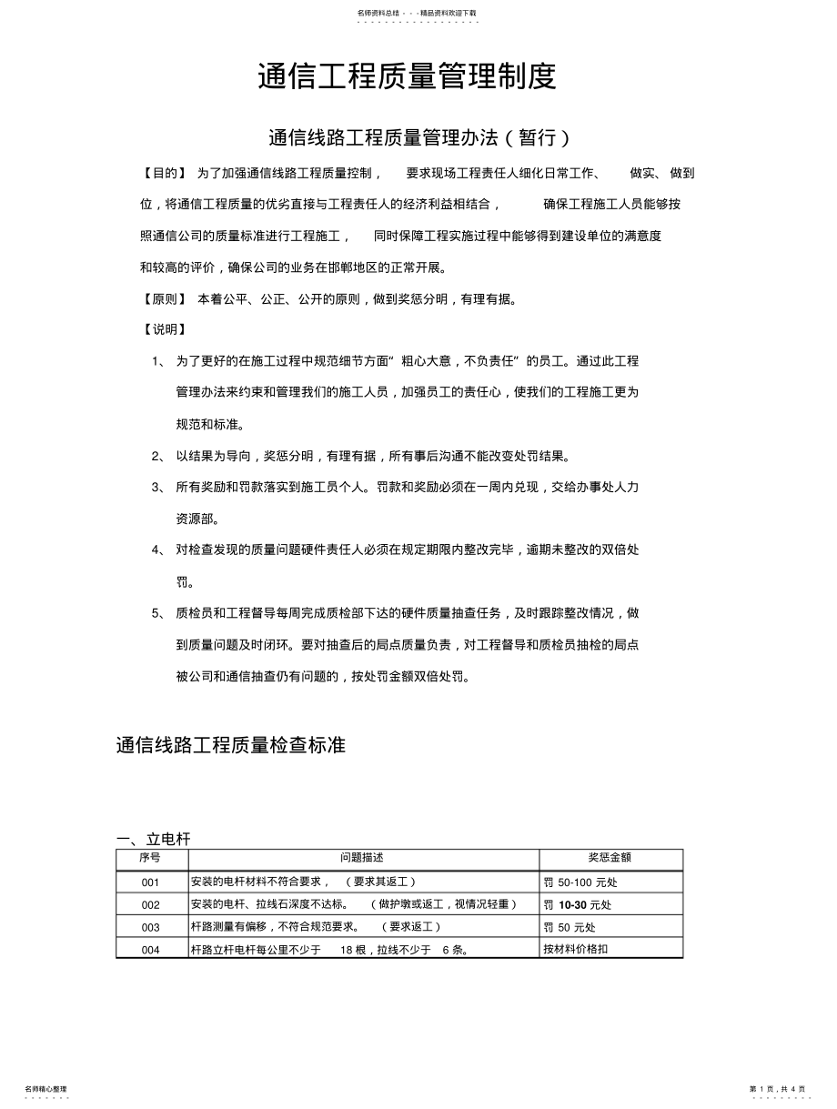 2022年通信质量管理制度_改分享 .pdf_第1页