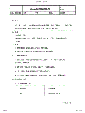 2022年员工正负激励管理条 .pdf