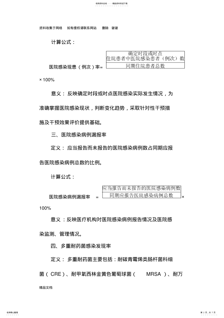 2022年医院感染管理质量控制指标. .pdf_第2页