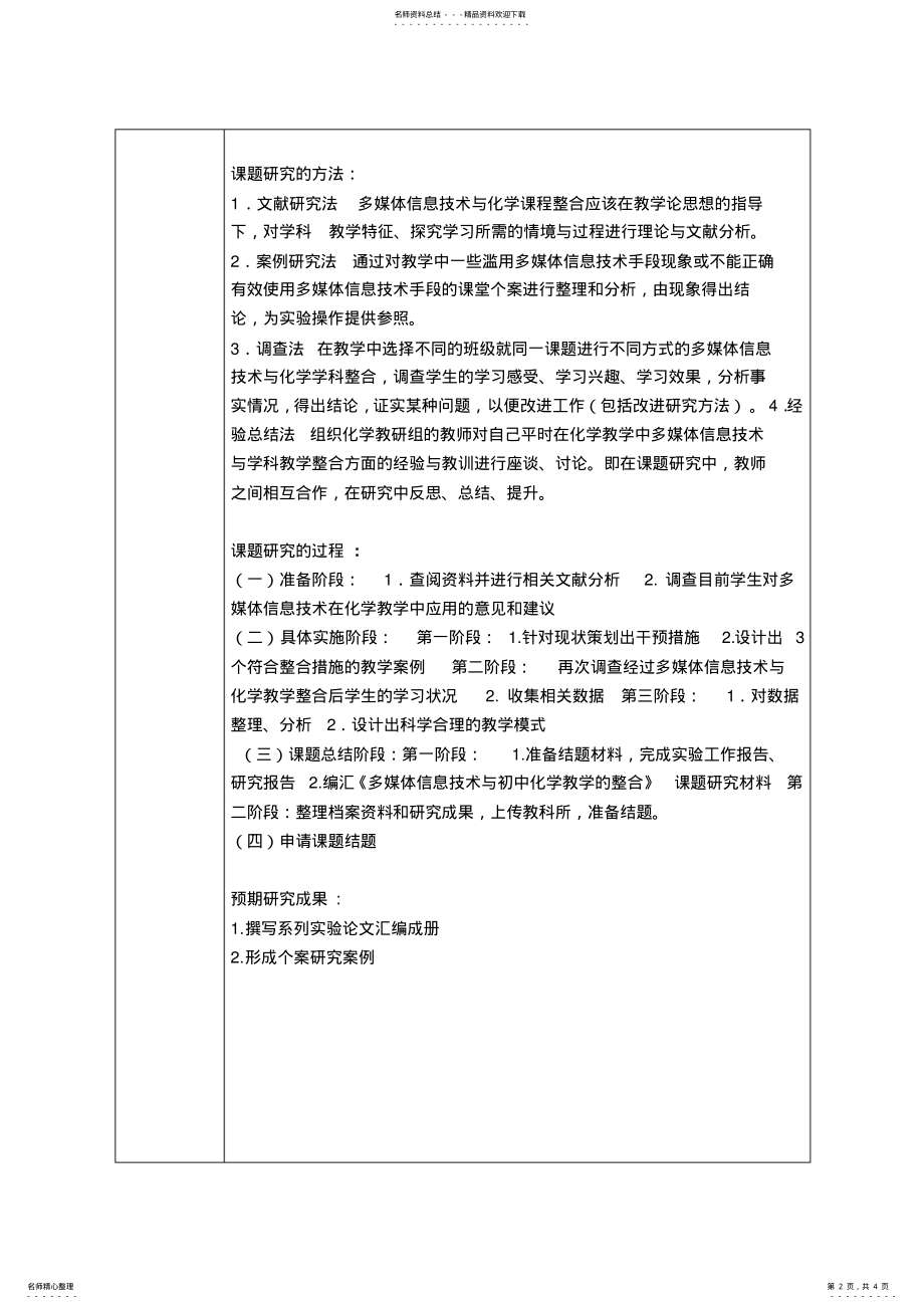 2022年初中化学小课题研究方案 .pdf_第2页