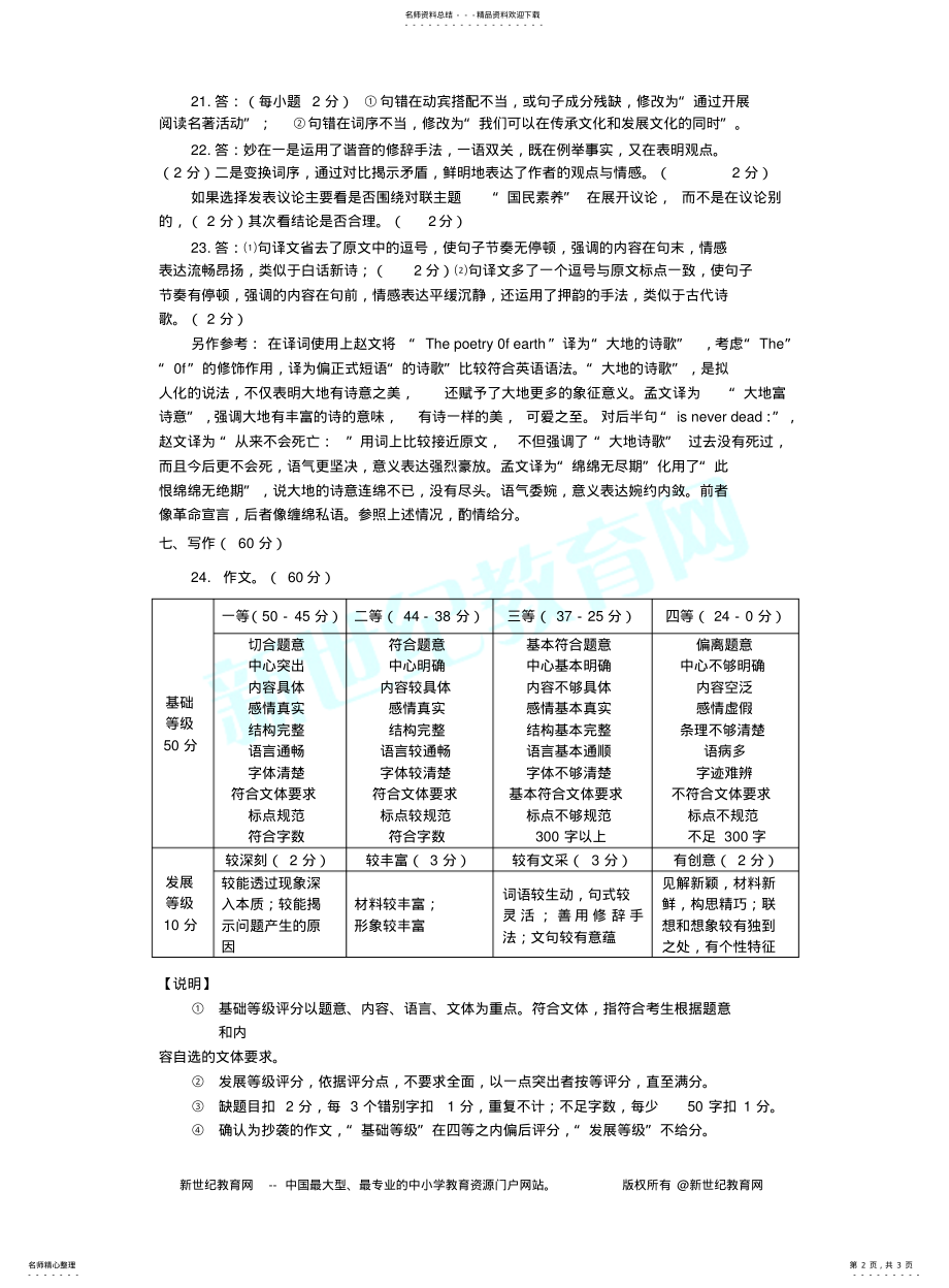 2022年都市高中阶段统一招生考试压轴题九 .pdf_第2页