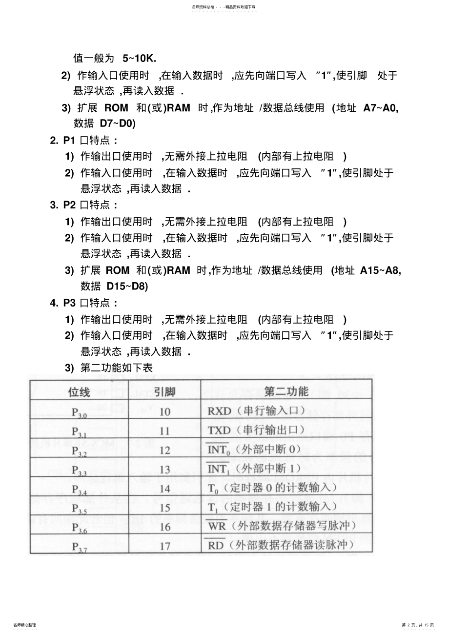 2022年单片微型计算机原理及接口技术课后习题答案 .pdf_第2页