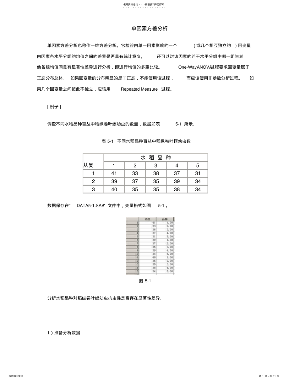 2022年单因素方差分析与多重比较 .pdf_第1页