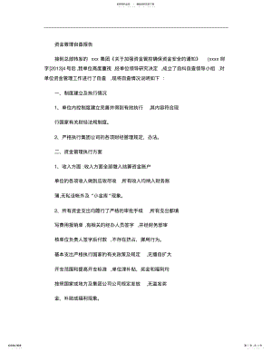 2022年资金管理自查报告- .pdf