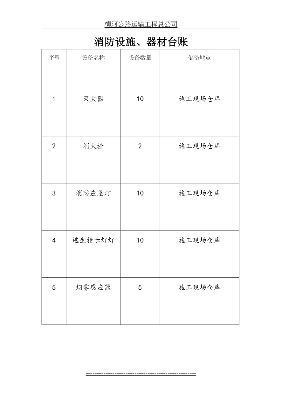 消防设施器材台账.doc_第2页