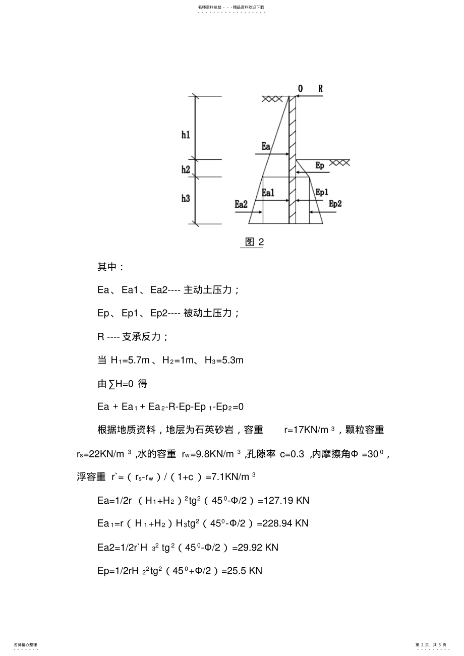 2022年钢板桩防护计算 .pdf_第2页