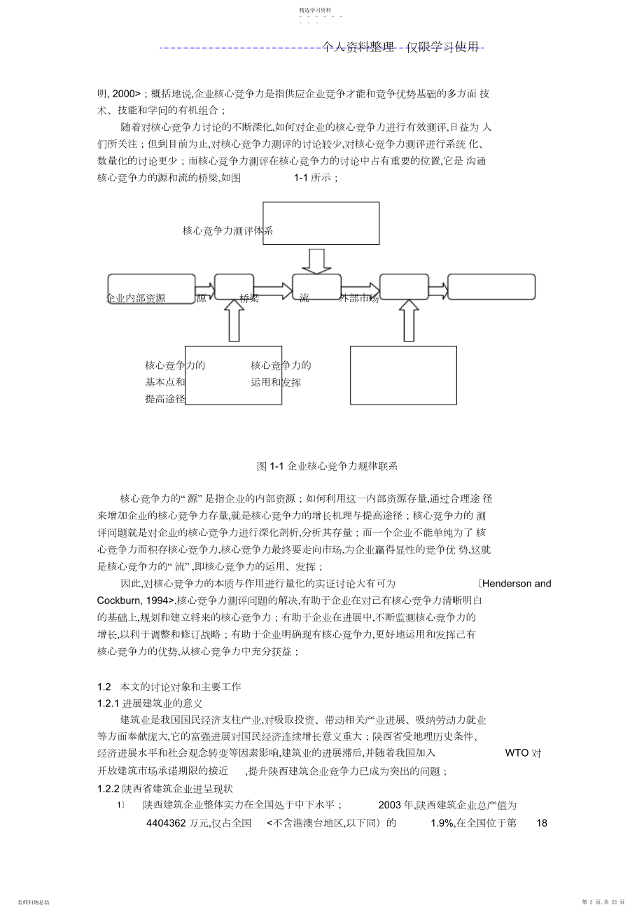 2022年陕西建筑企业核心竞争力研究报告.docx_第2页