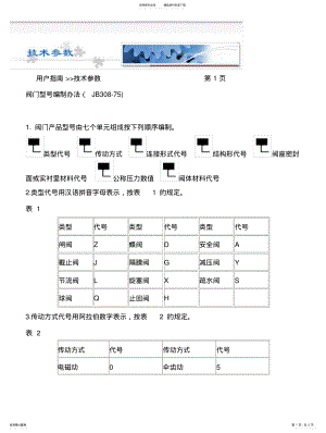 2022年阀门型号规格 .pdf