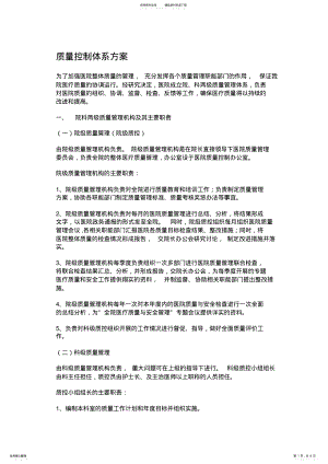 2022年医疗质量管理体系方案 .pdf