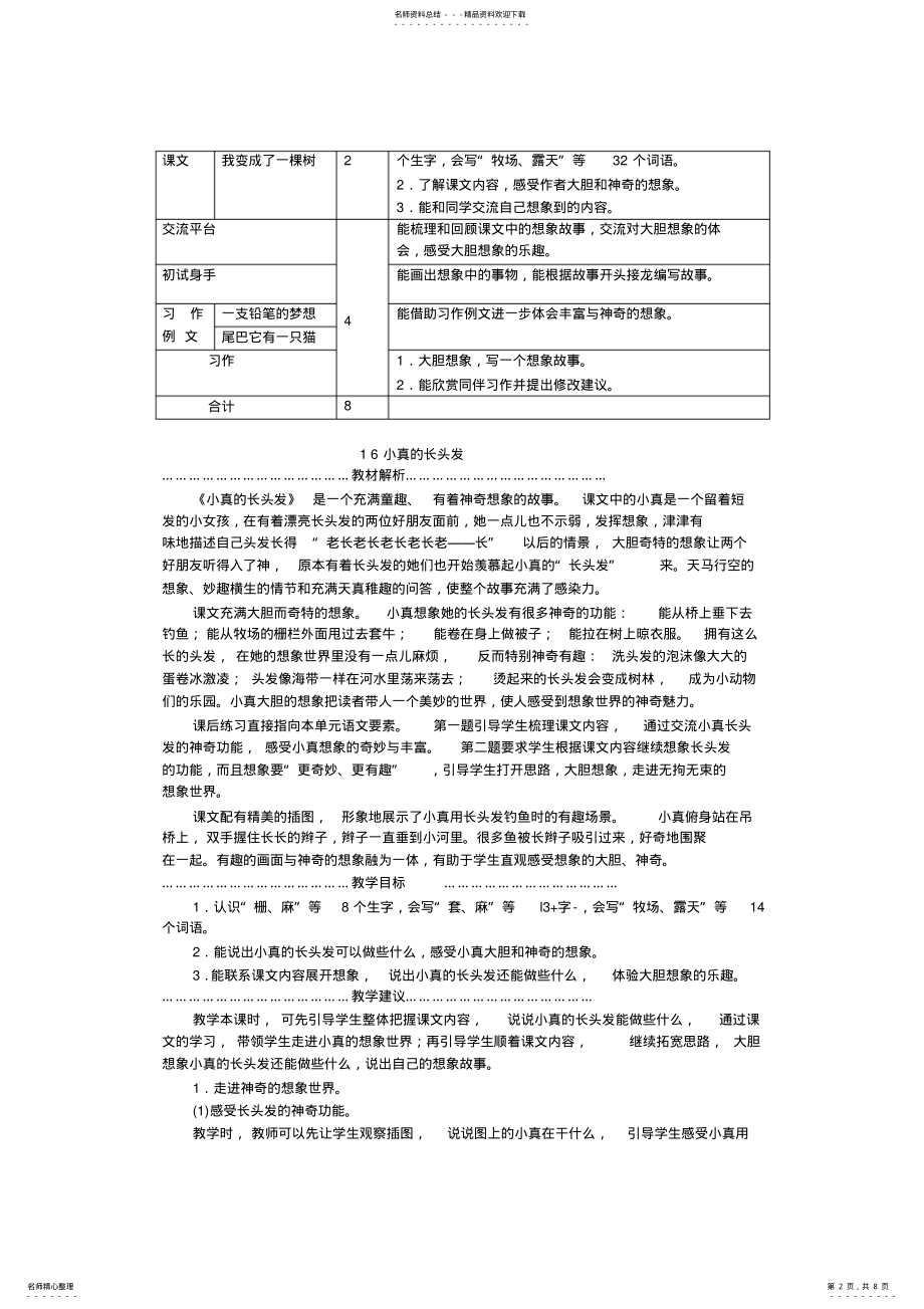 2022年部编版小学三年级语文下册第五单元教师用书 .pdf_第2页