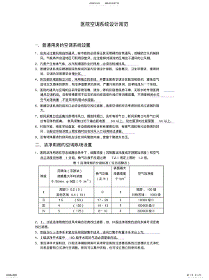 2022年医院空调系统设计规实用 .pdf