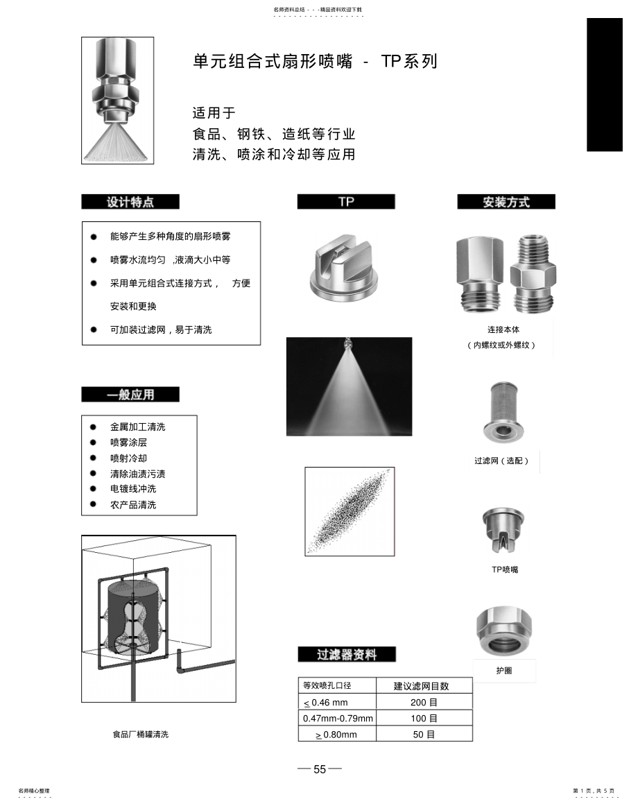 2022年单元组合式扇形喷嘴 .pdf_第1页