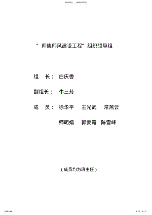 2022年长宁完小关于开展“师德师风建设工程”的实施方案. 2.pdf