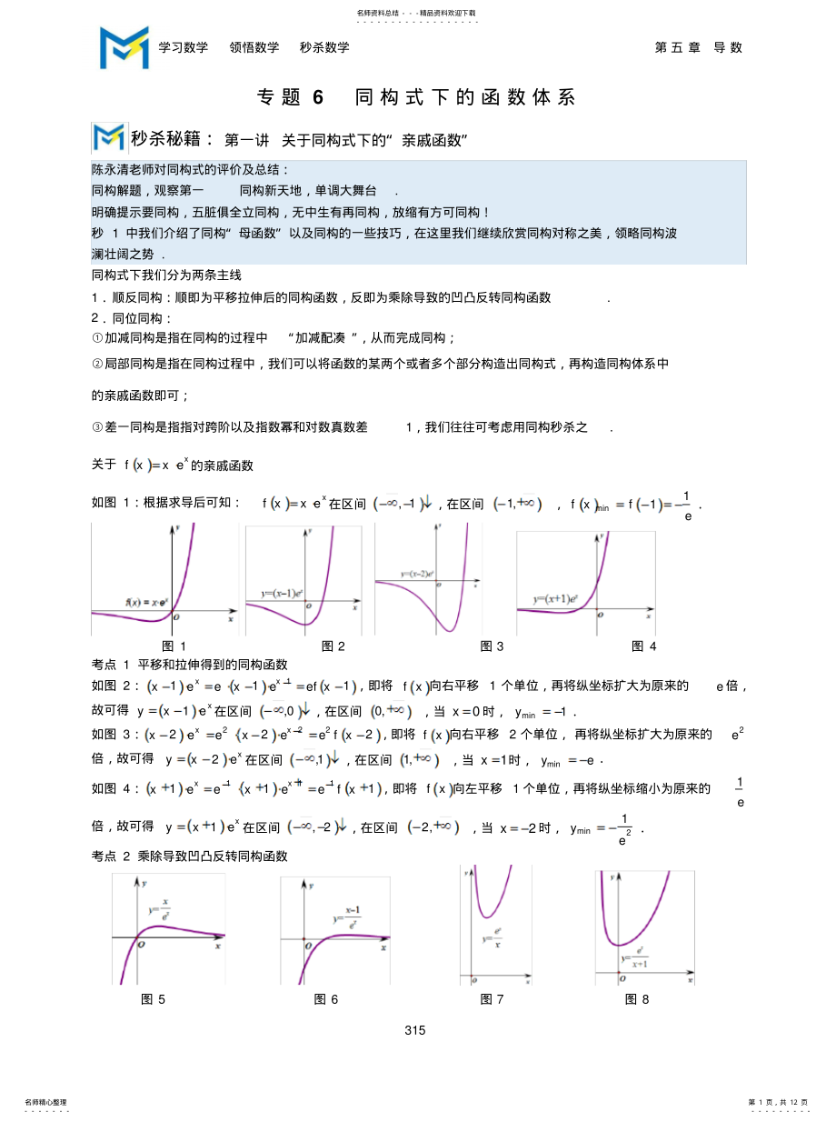 2022年同构式下的函数体系推荐 .pdf_第1页