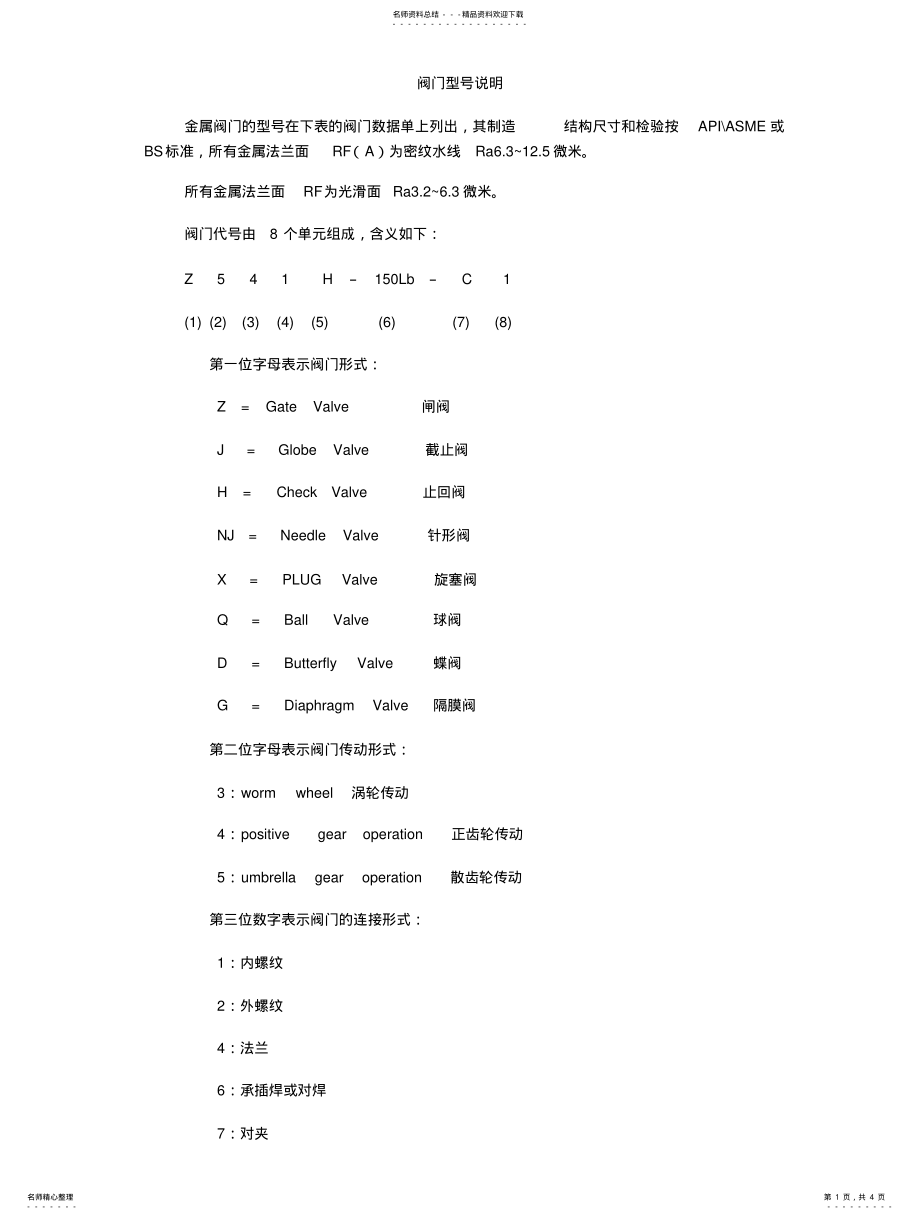 2022年阀门型号说明 .pdf_第1页