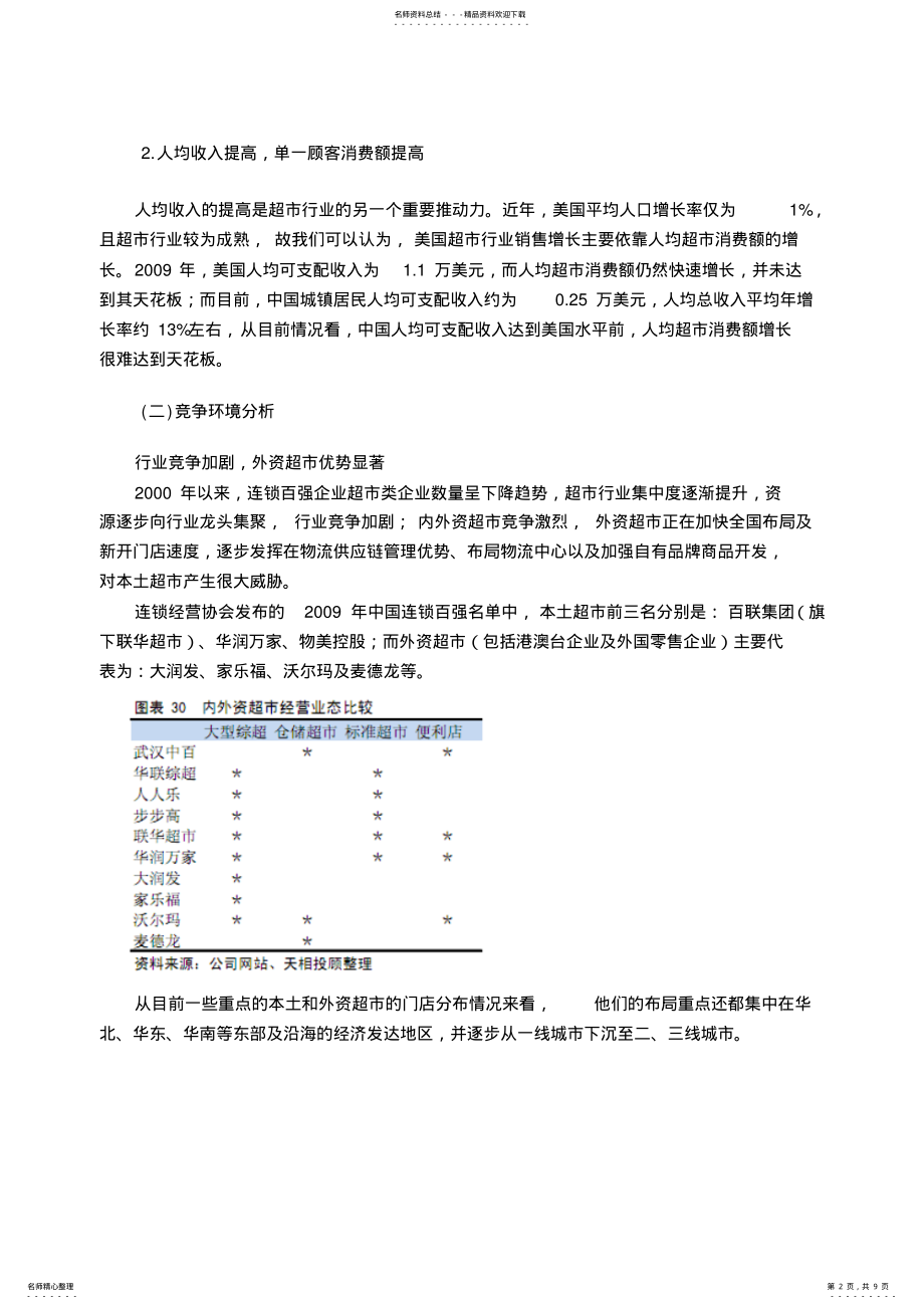 2022年超市网络营销战略计划书[] .pdf_第2页