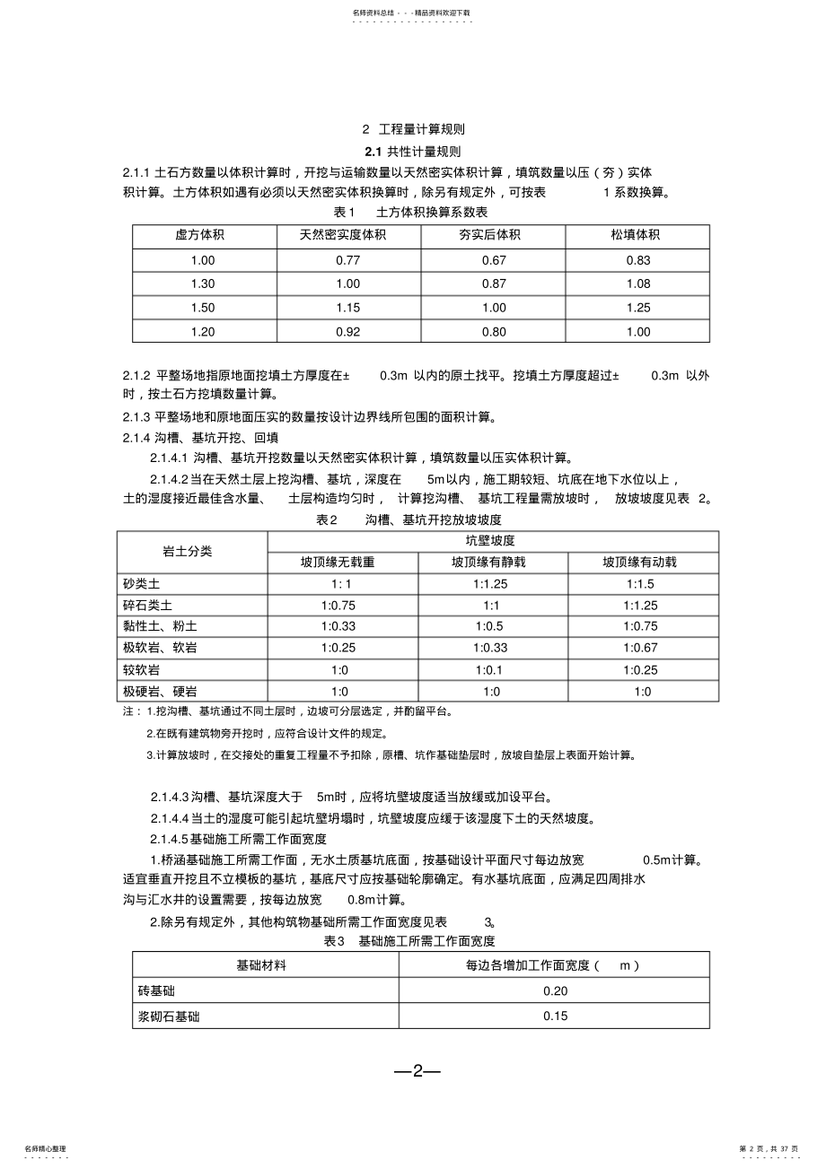 2022年铁路工程量计算规则实用 .pdf_第2页