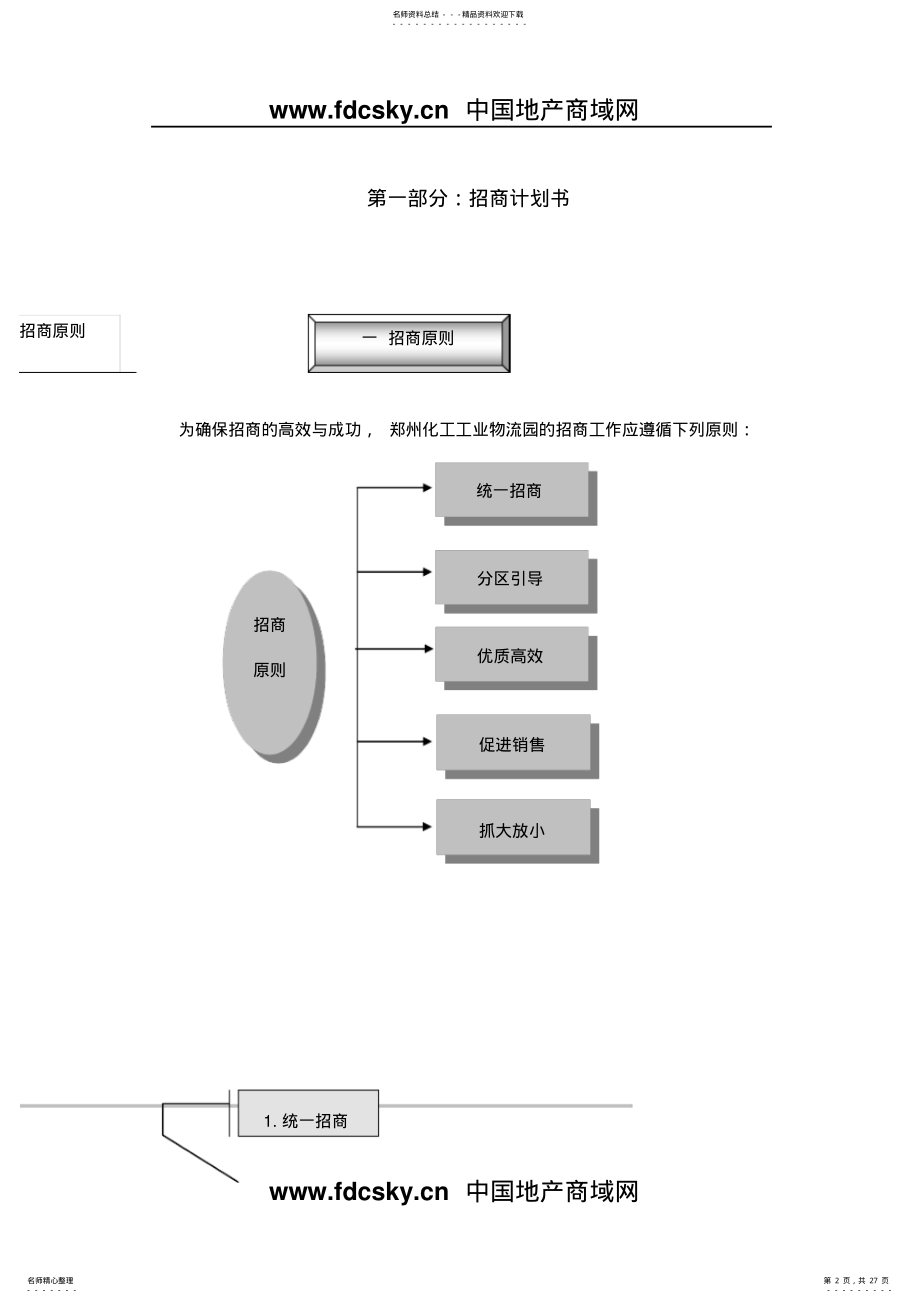 2022年郑州化工物流园招商销售方案 .pdf_第2页