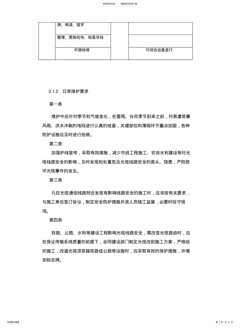 2022年通信光缆的维护 .pdf_第2页