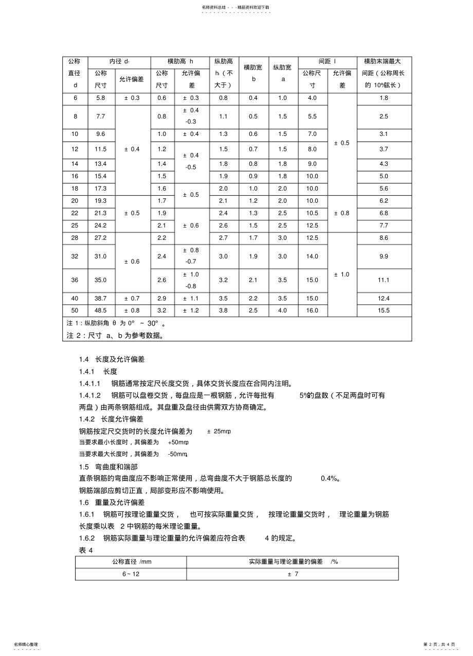 2022年钢筋技术要求 .pdf_第2页