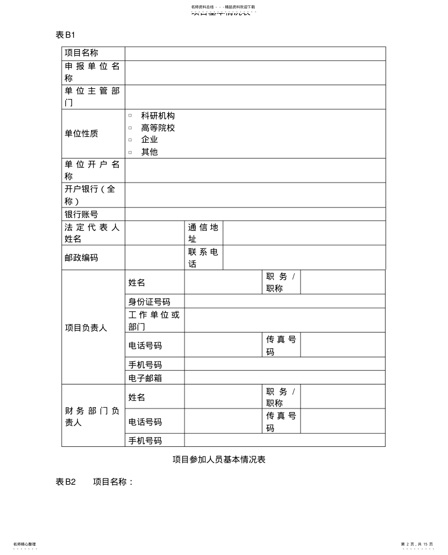 2022年重庆市科技计划项目预算 .pdf_第2页