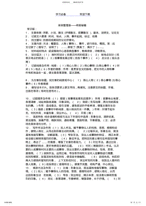 2022年初中语文阅读答题技巧秘籍 .pdf