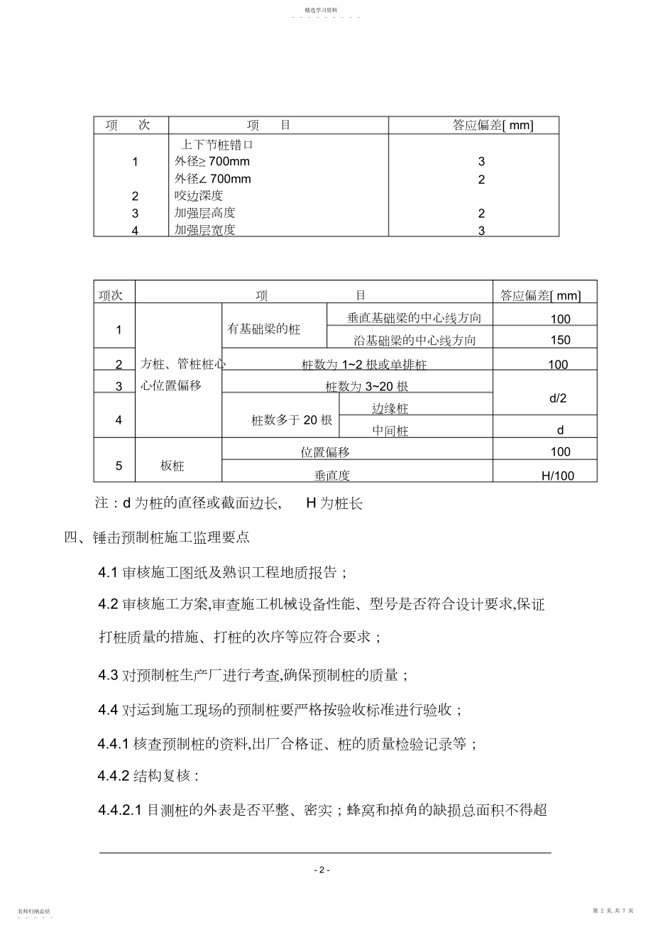 2022年锤击桩监理细则.docx_第2页