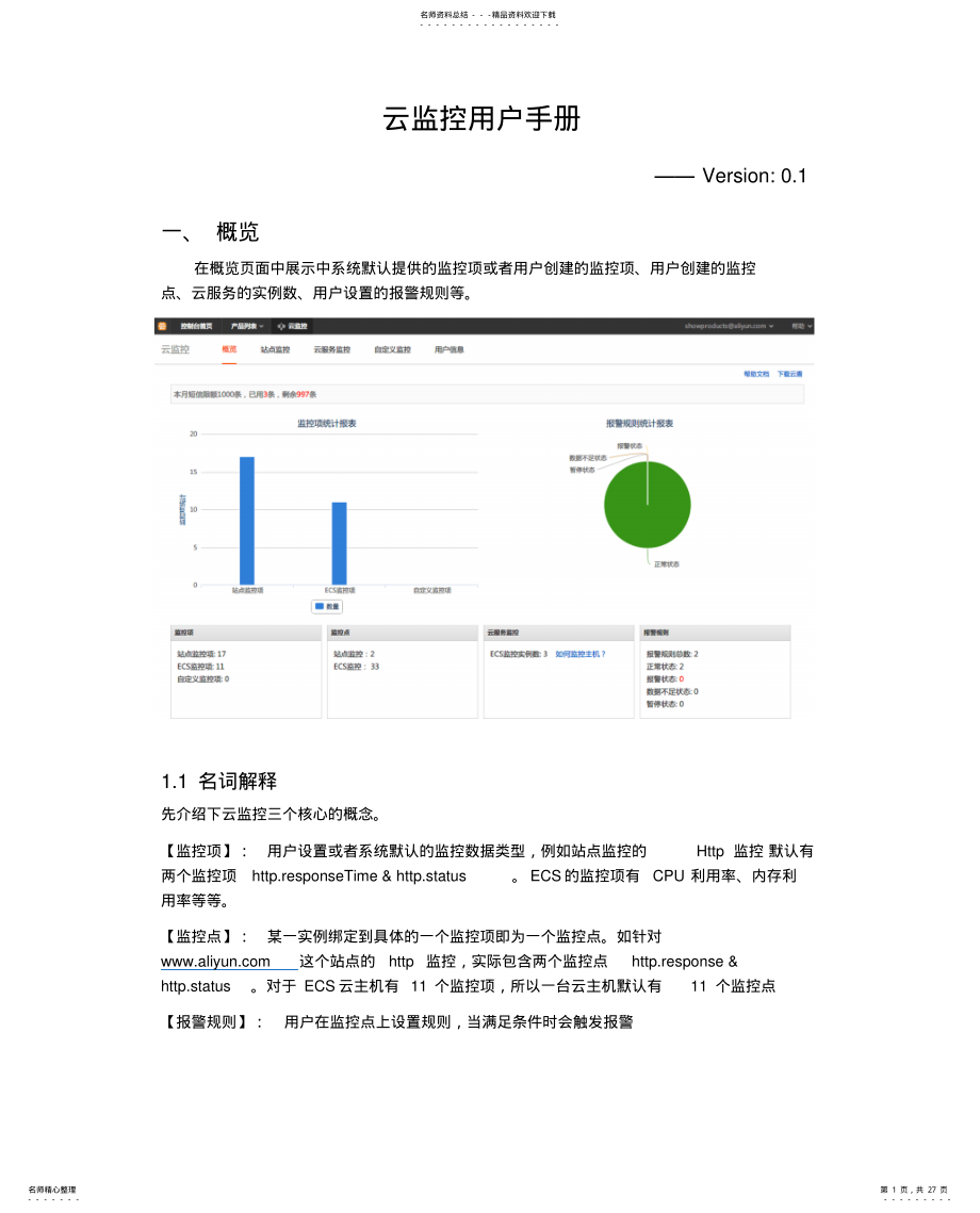 2022年阿里云-云监控用户手册 .pdf_第1页