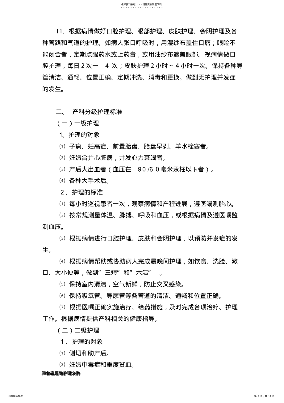 2022年分级护理标准 .pdf_第2页