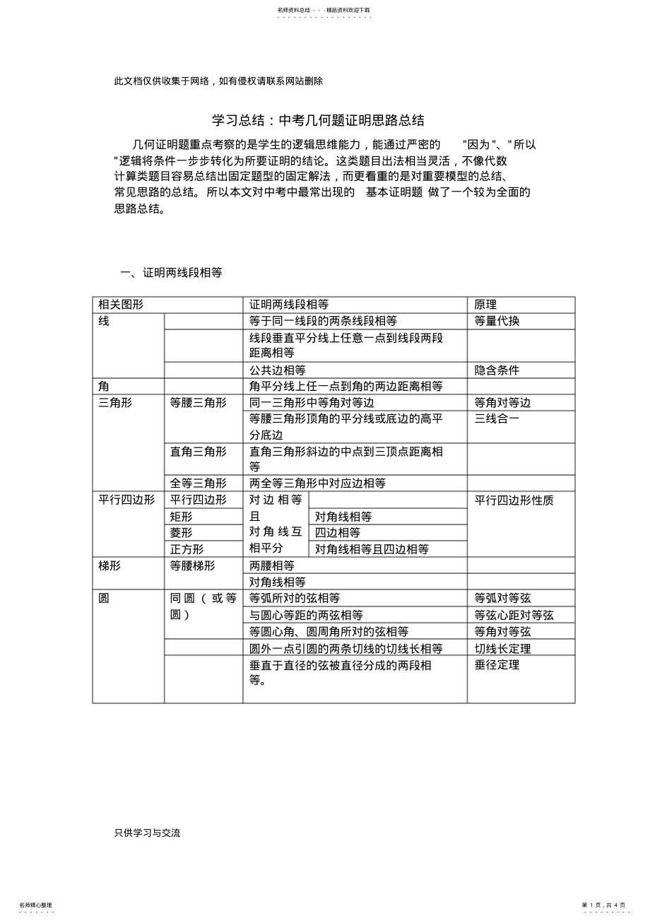 2022年初中数学几何解题技巧资料 .pdf_第1页