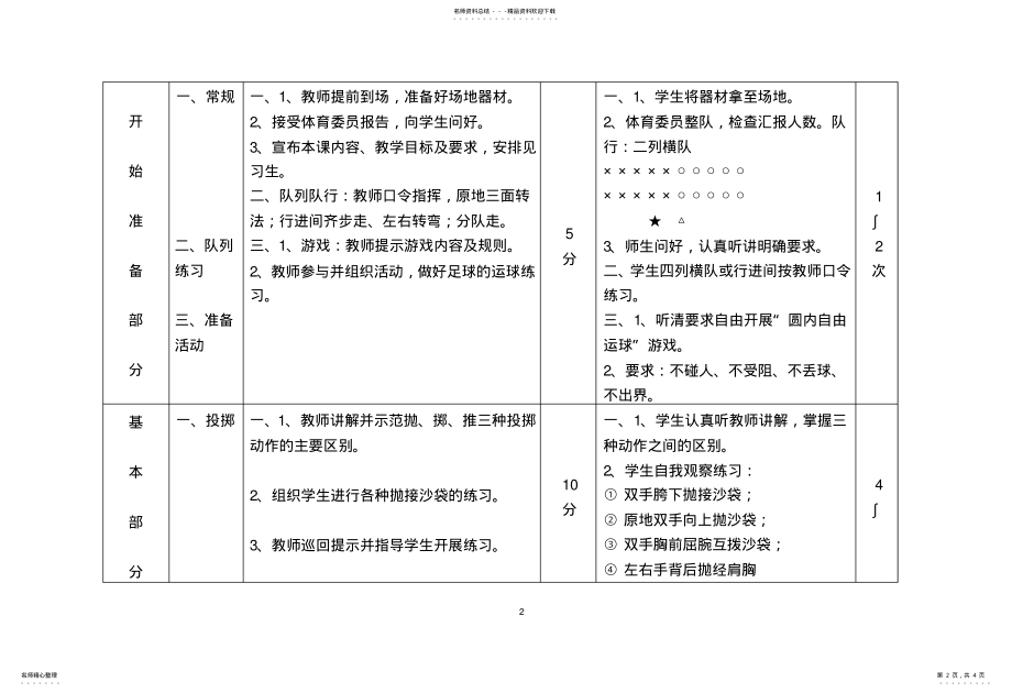 2022年初中体育课投掷教 .pdf_第2页