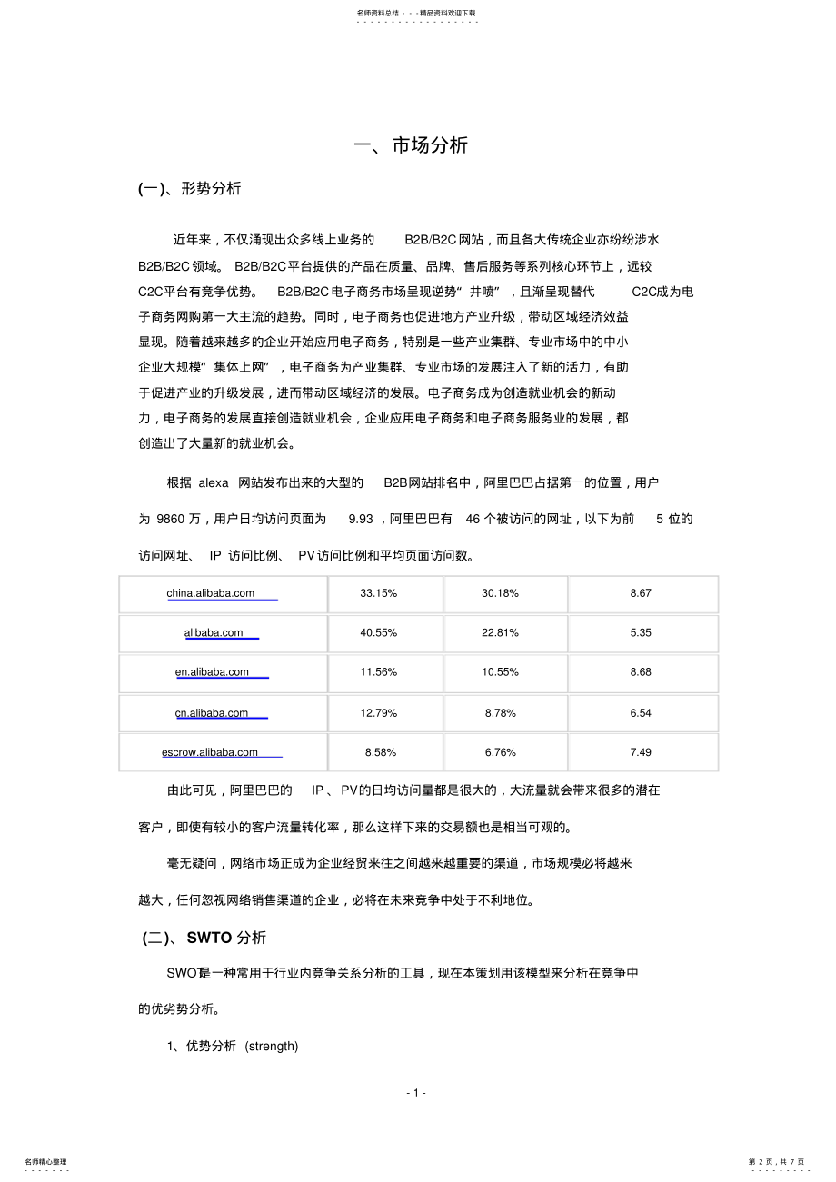 2022年阿里上开店推广企划书 .pdf_第2页