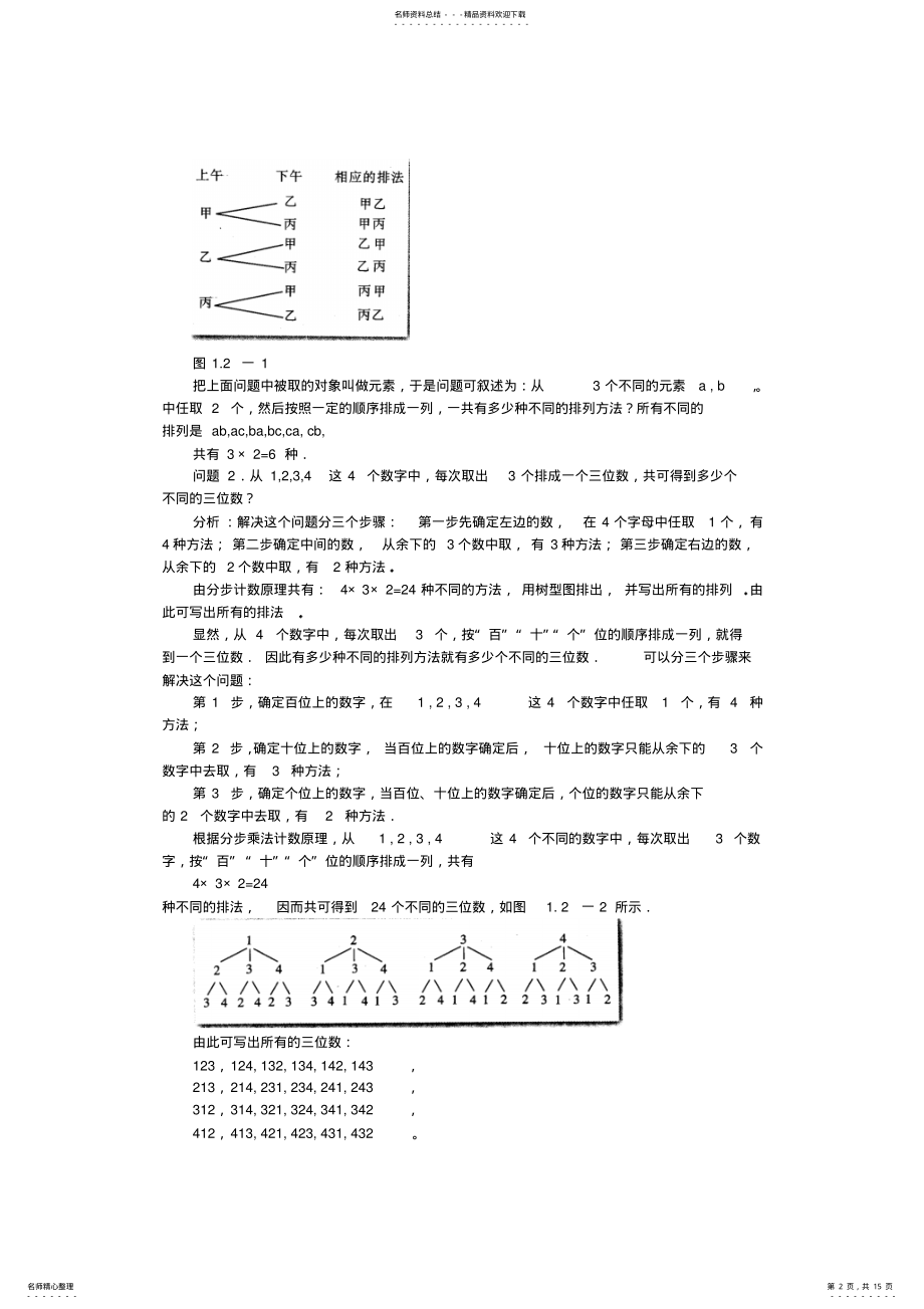 2022年高中数学-导学案--..排列 .pdf_第2页