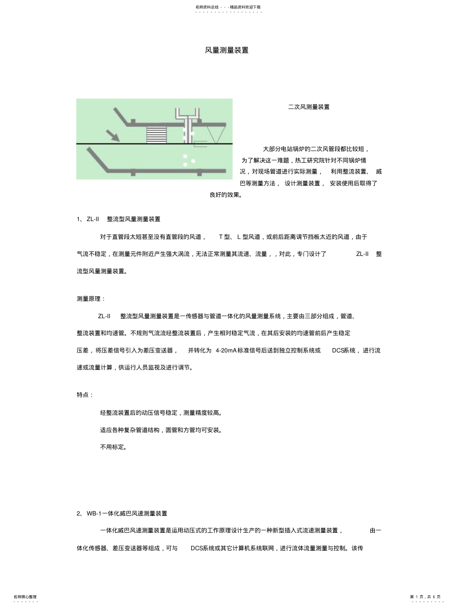 2022年风量测量装置 .pdf_第1页