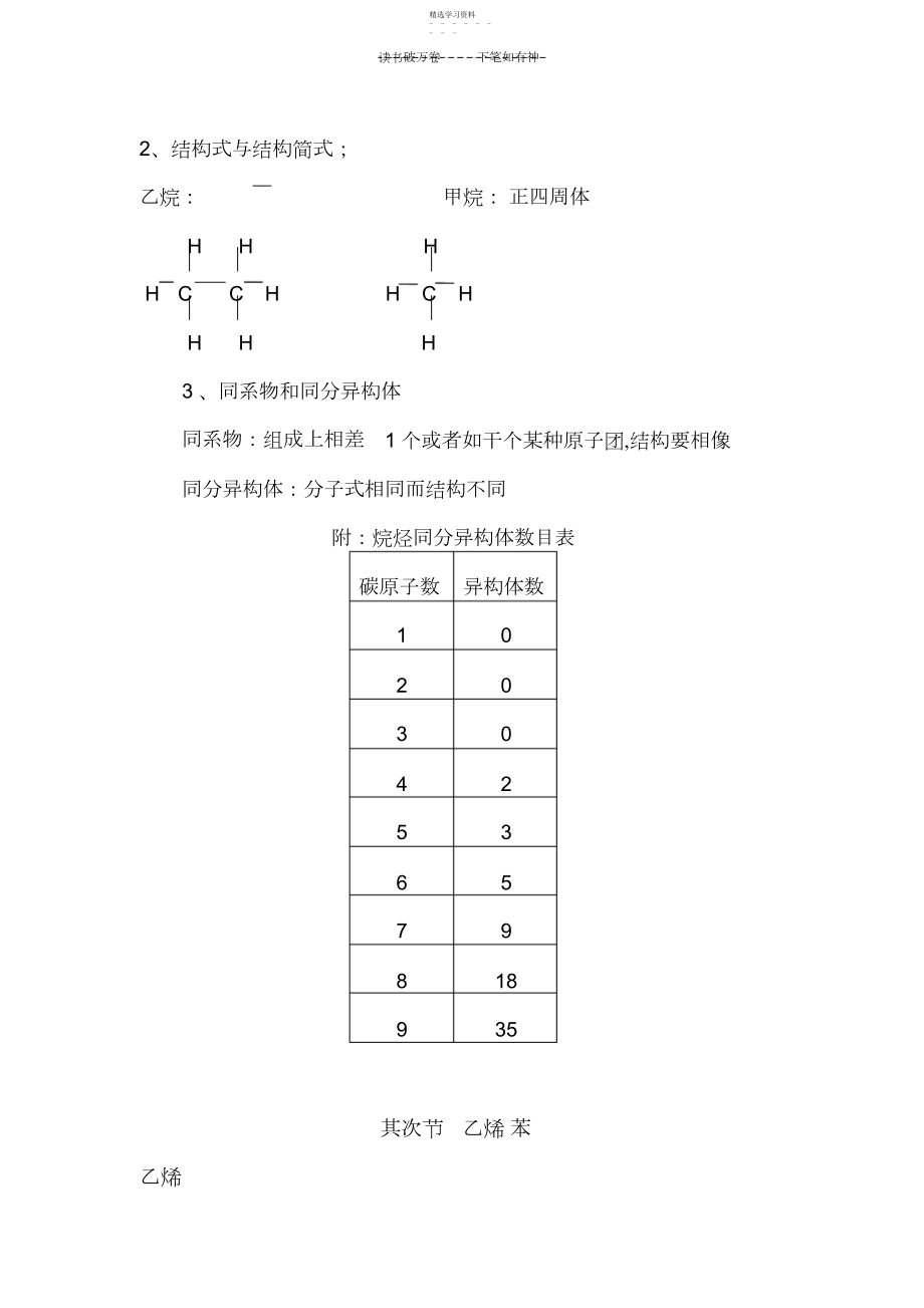 2022年高一化学有机复习.docx_第2页