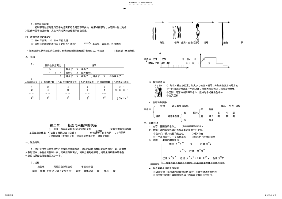 2022年高中生物必修教案 2.pdf_第2页