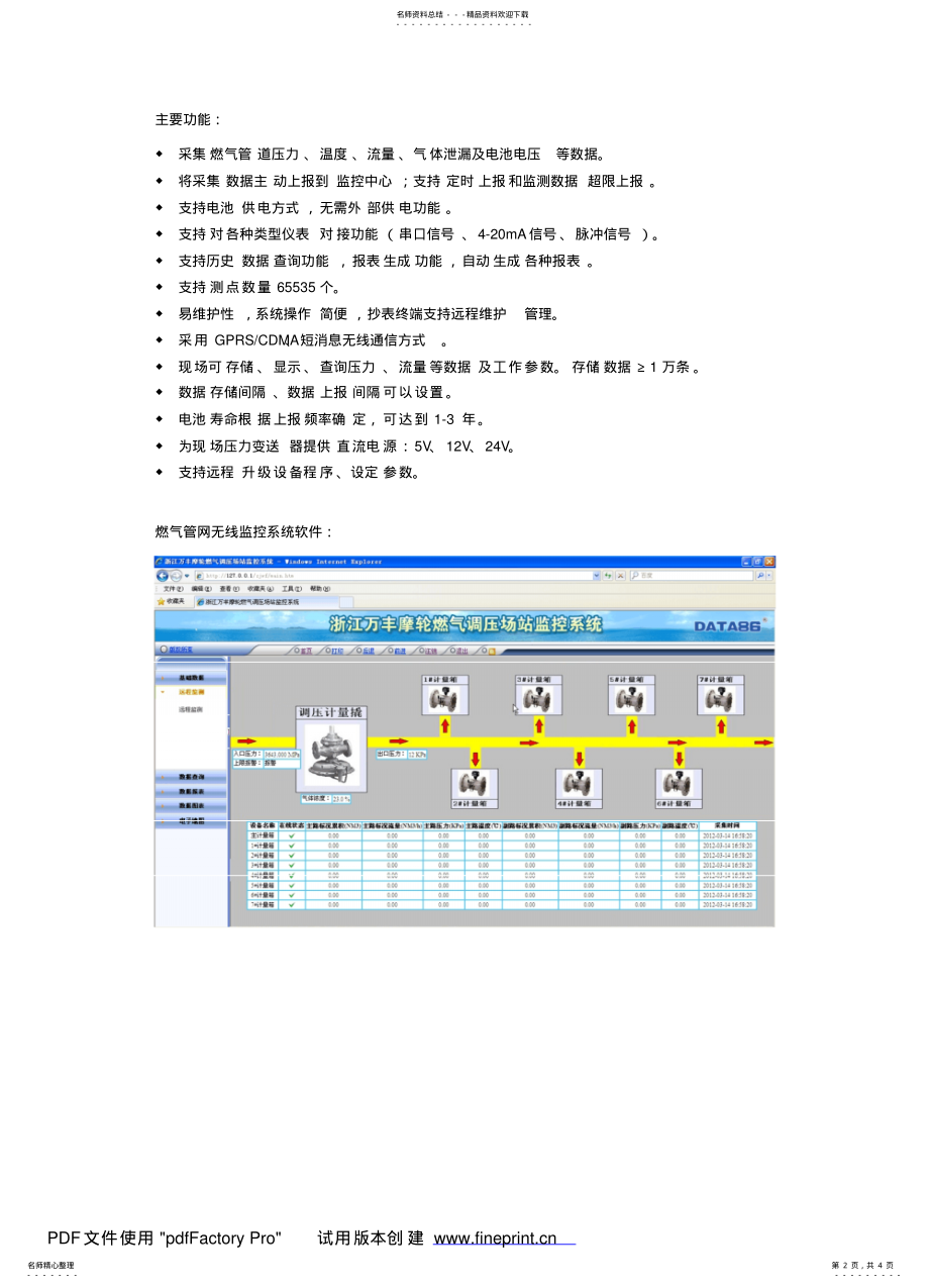 2022年城市燃气管网监测、燃气管网实时监控系统 .pdf_第2页