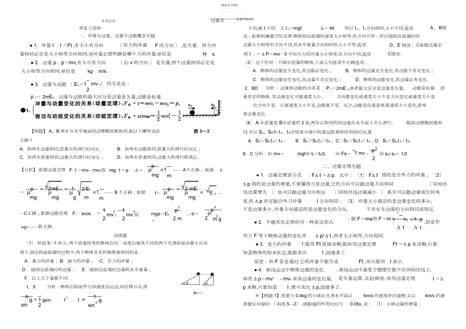 2022年高中物理动量知识点.docx_第1页