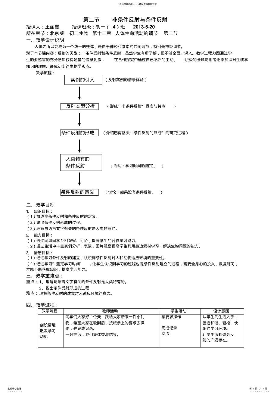 2022年非条件反射与条件反射_ 2.pdf_第1页