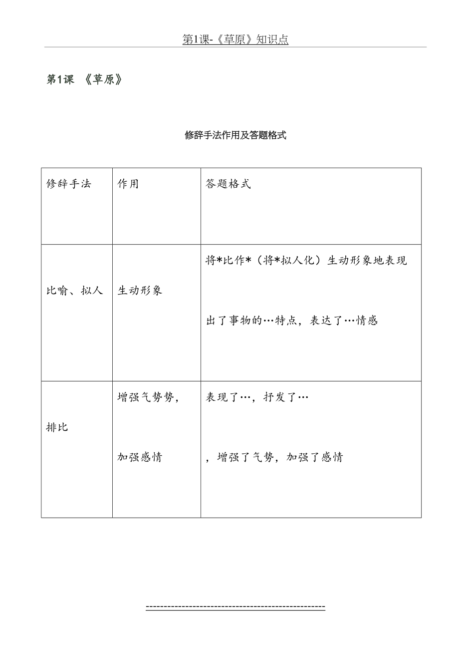 第1课-《草原》知识点.doc_第2页