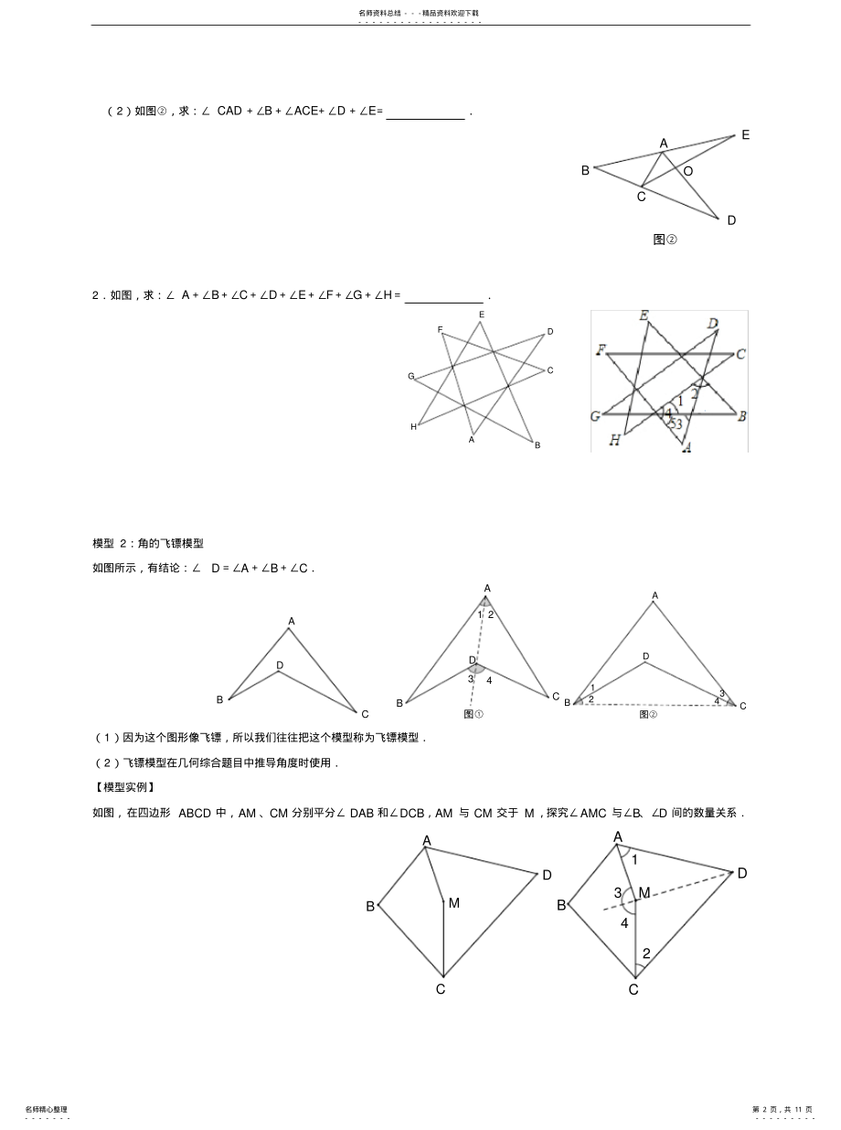 2022年字模型与飞镖模型[收 .pdf_第2页