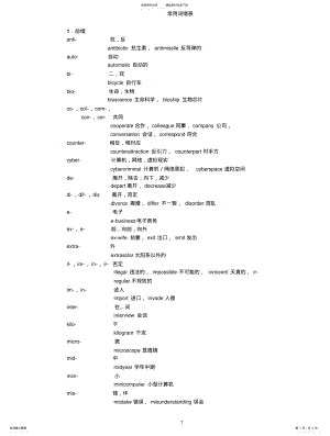 2022年常用词缀表 .pdf